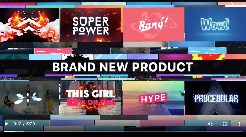 ae模板1500种视频特效预设,ae模板动感文字霓虹灯描边