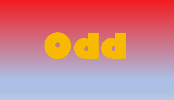 Odd这词这么大用处！原来NativeSpeaker这么用哇！围观