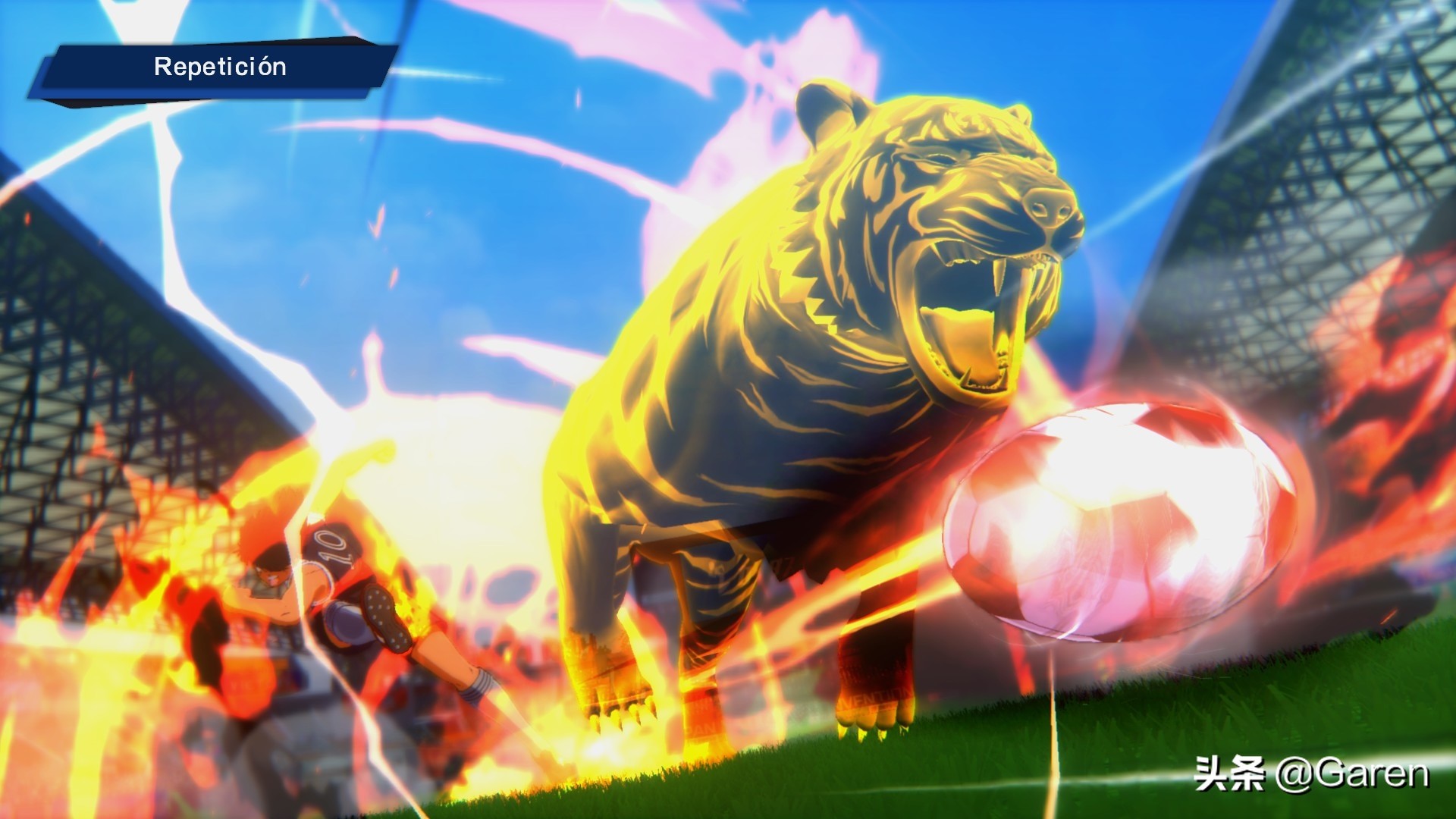 博学多才的足球小子,天空飞翔的男孩