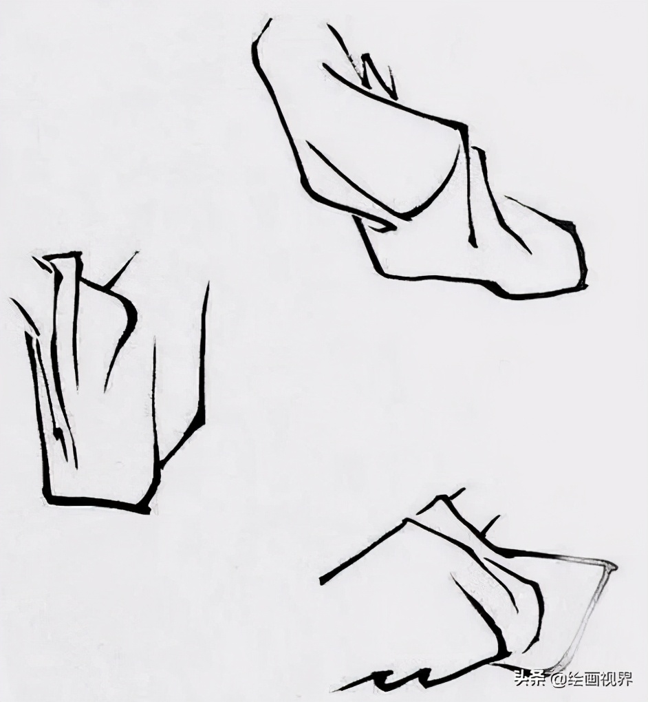 白描的基本技法步骤,中国白描技法基础入门