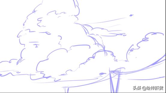 教你各种画云的正确和错误画法,怎么画云彩才好看
