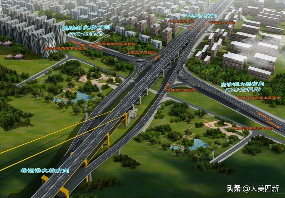 四新利好,四新杨泗港长江大桥