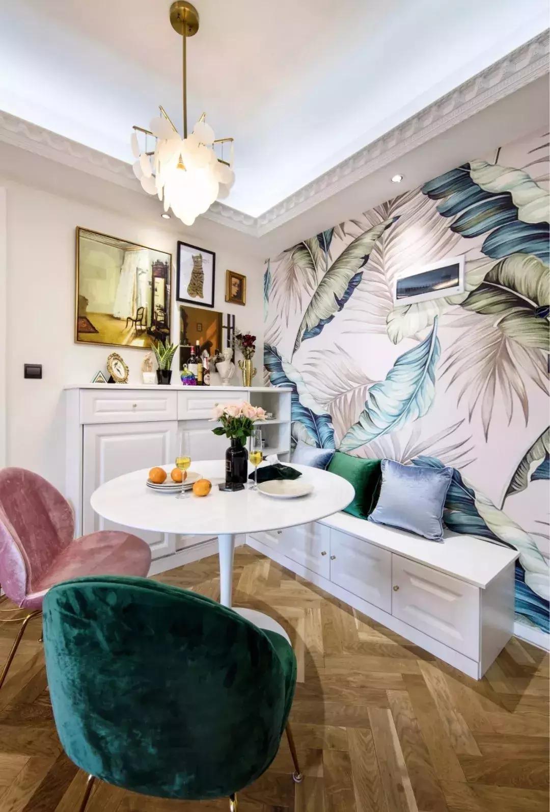 餐厅装修效果图小户型卡座,餐厅太窄做卡座合适吗