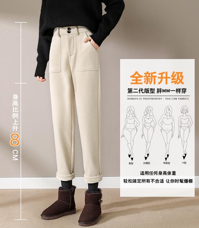 冬天穿什么裤又保暖又好看,冬天毛呢裤怎么搭配才有气质