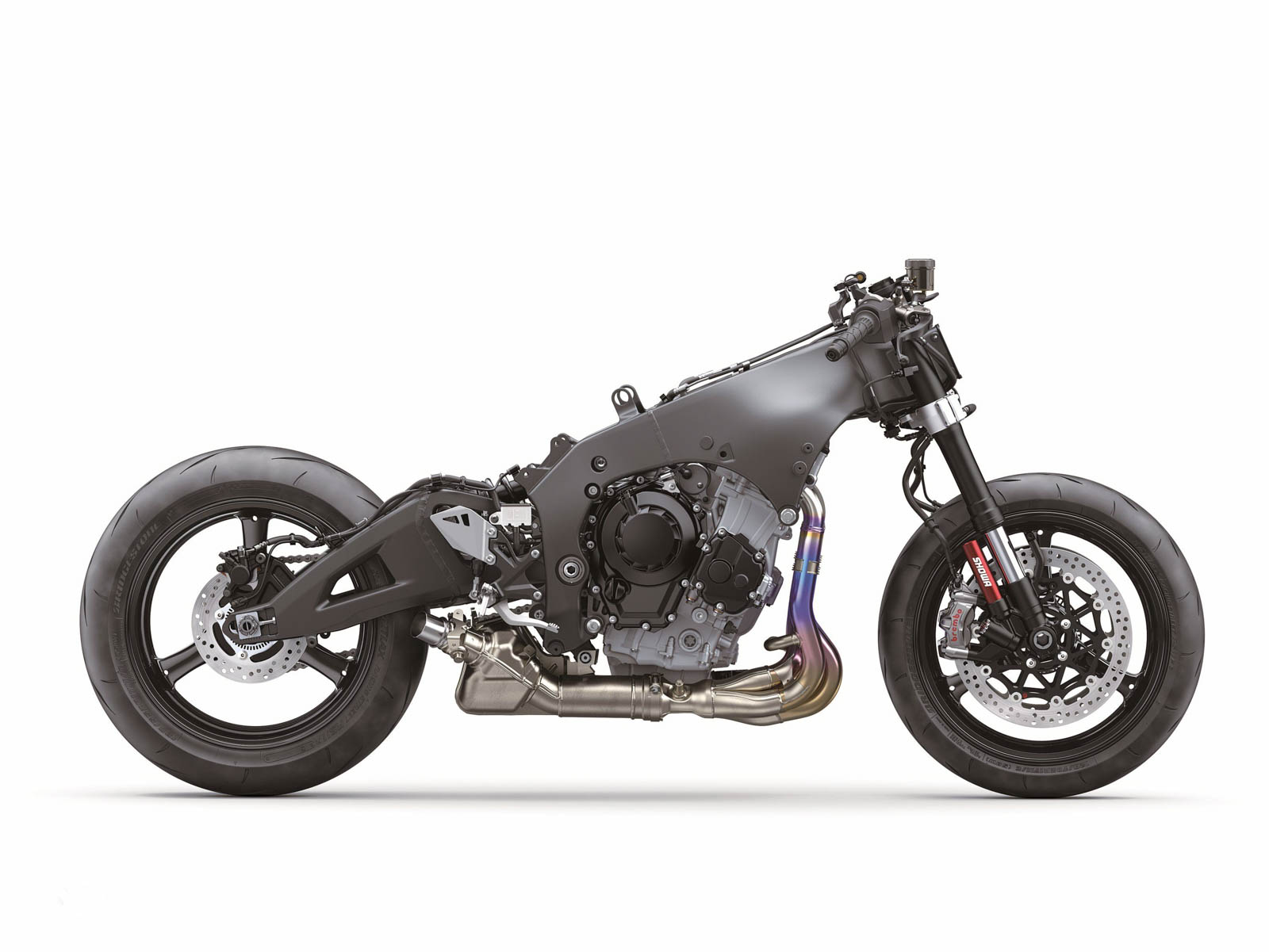 川崎zx-10r新款高燃视频,2021川崎zx10r更换中段排气