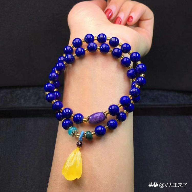 真假青金石手串鉴别方法,假青金石的鉴别方法图解