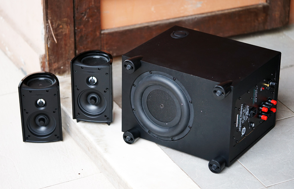 电视机绝配！DTProCinema8005.1声道家庭影院卫星箱试用