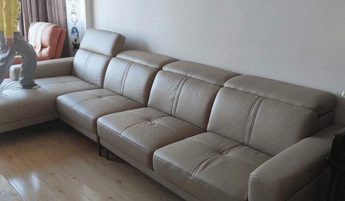 q弹大沙发,全友布艺沙发简约现代