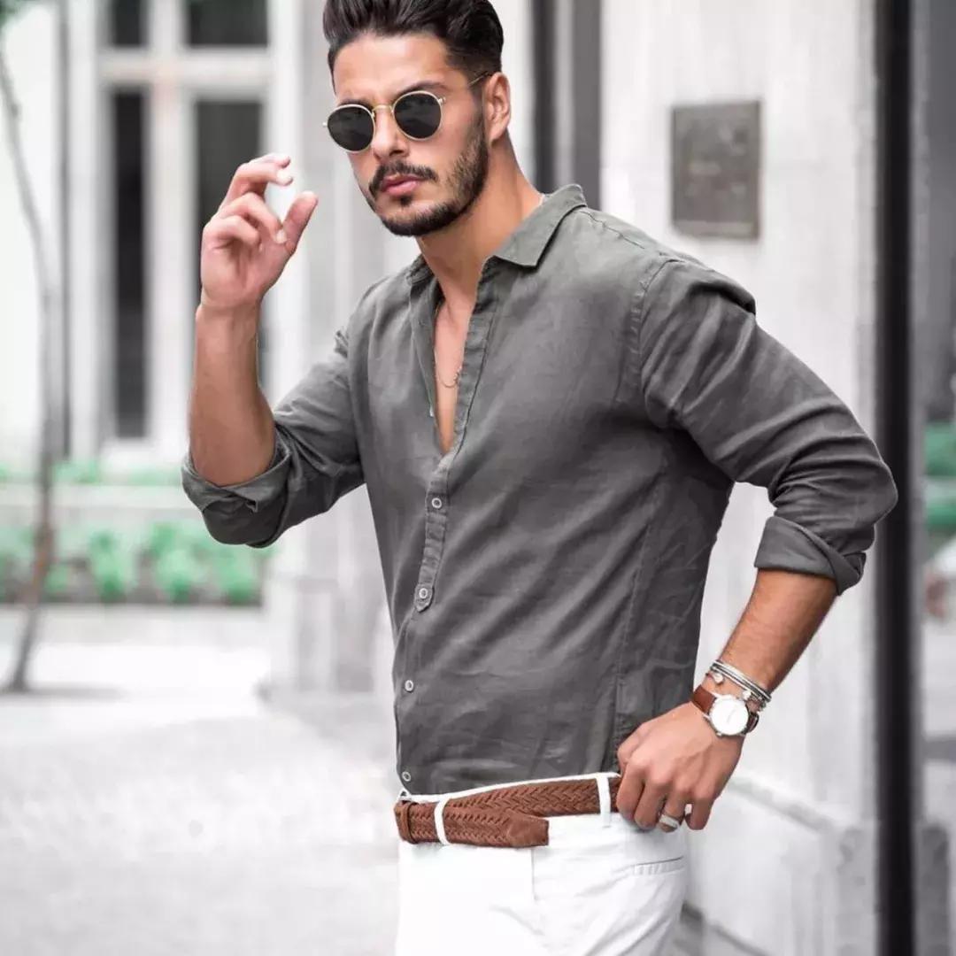 男士应该选择什么腰带,男士目前比较流行的腰带