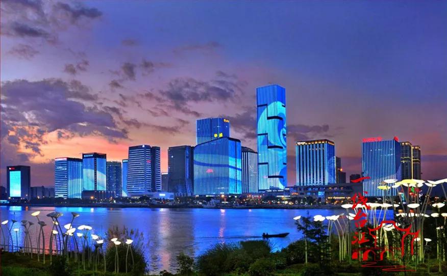 闽江夜游灯光秀,福州闽江夜游