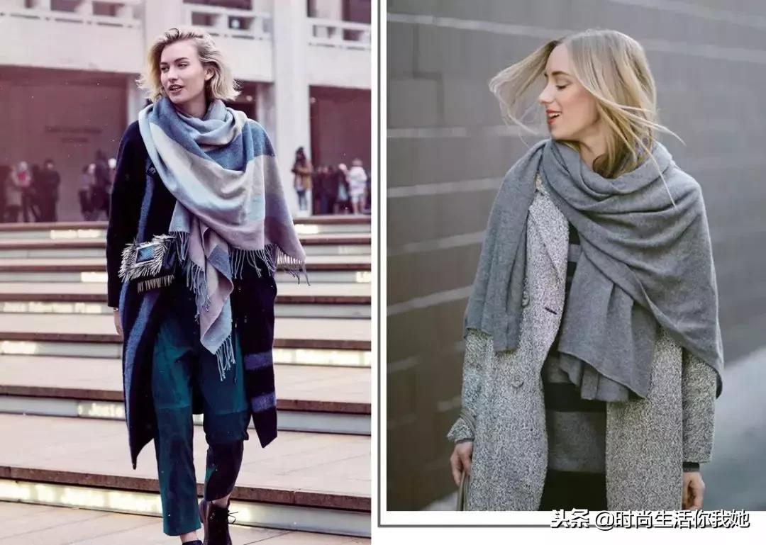 你穿“大衣+围巾”的样子，帅呆了！