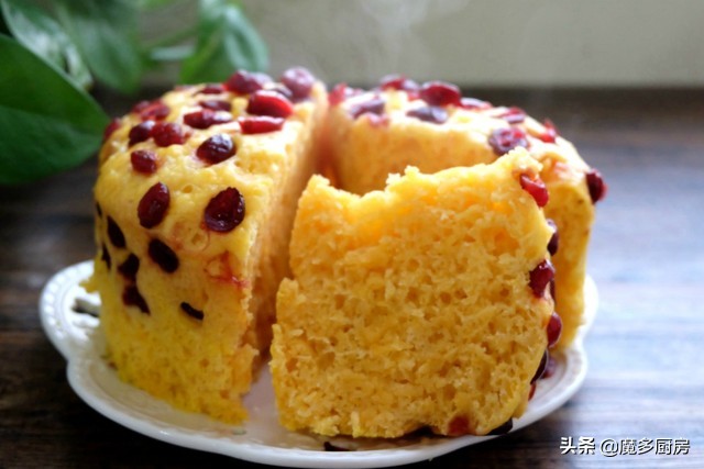 南瓜发糕不开裂的做法,南瓜发糕不粘手的做法步骤