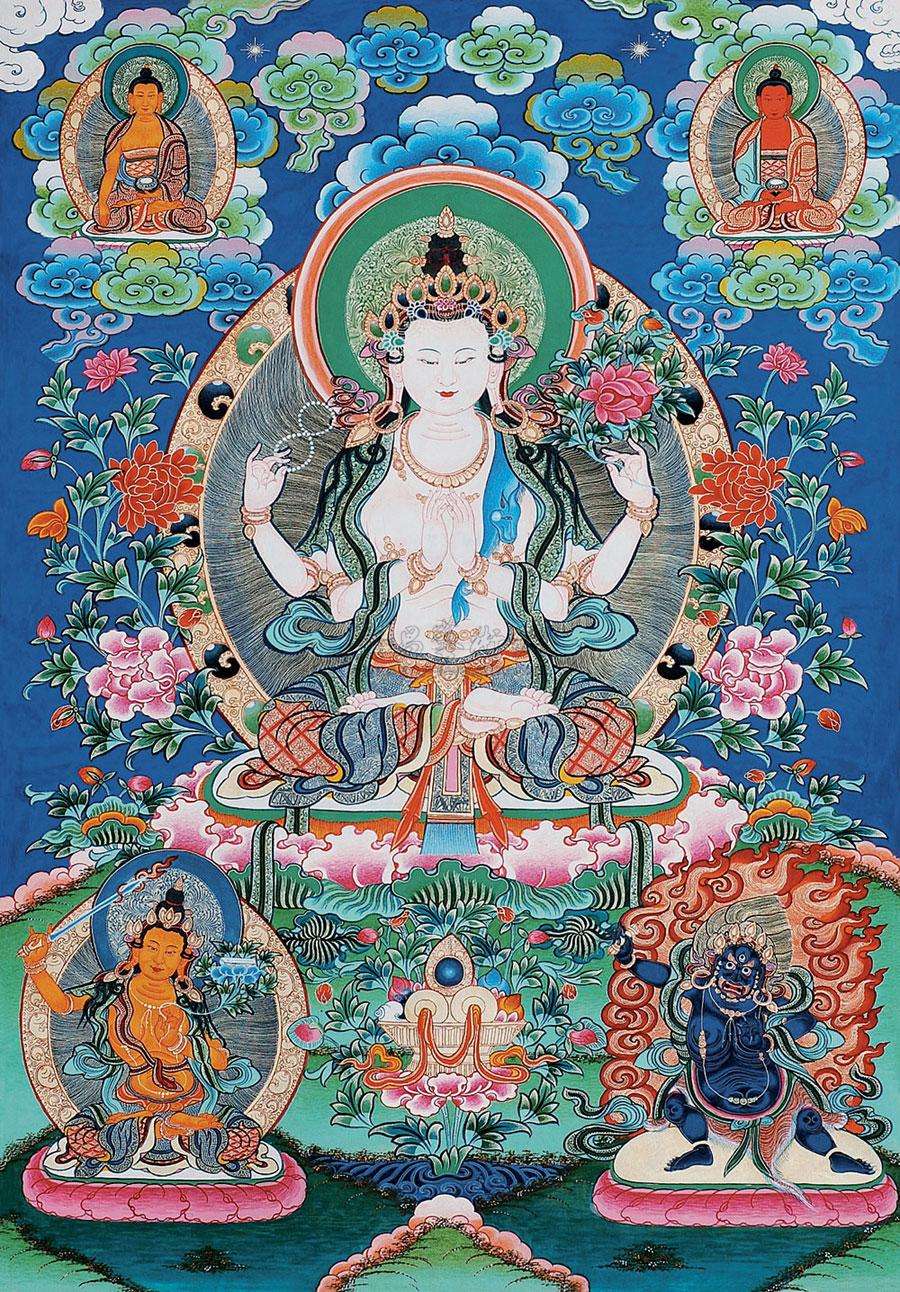 西藏旅游唐卡价格多少合适,西藏之旅小唐卡