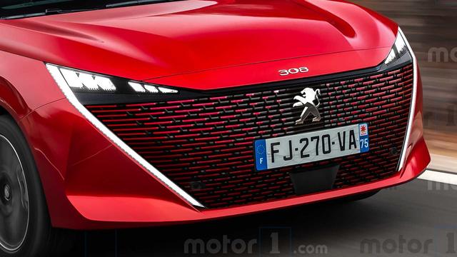 焕然一新全新标致308官图曝光,全新设计惹眼全新标致308官图曝光