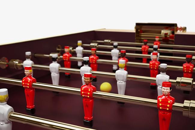 路易威登联名足球,路易威登桌式足球