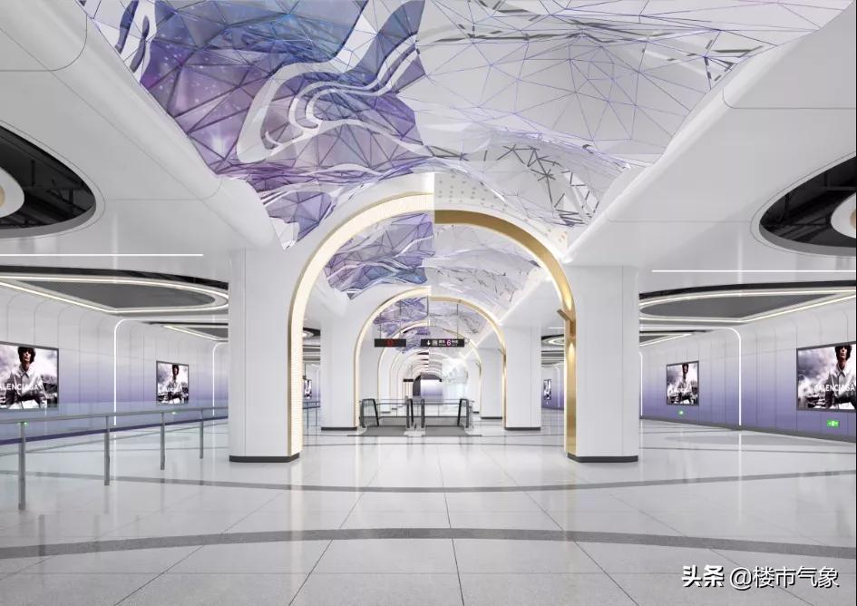 郑州地铁8号线最新装修施工,郑州地铁装修