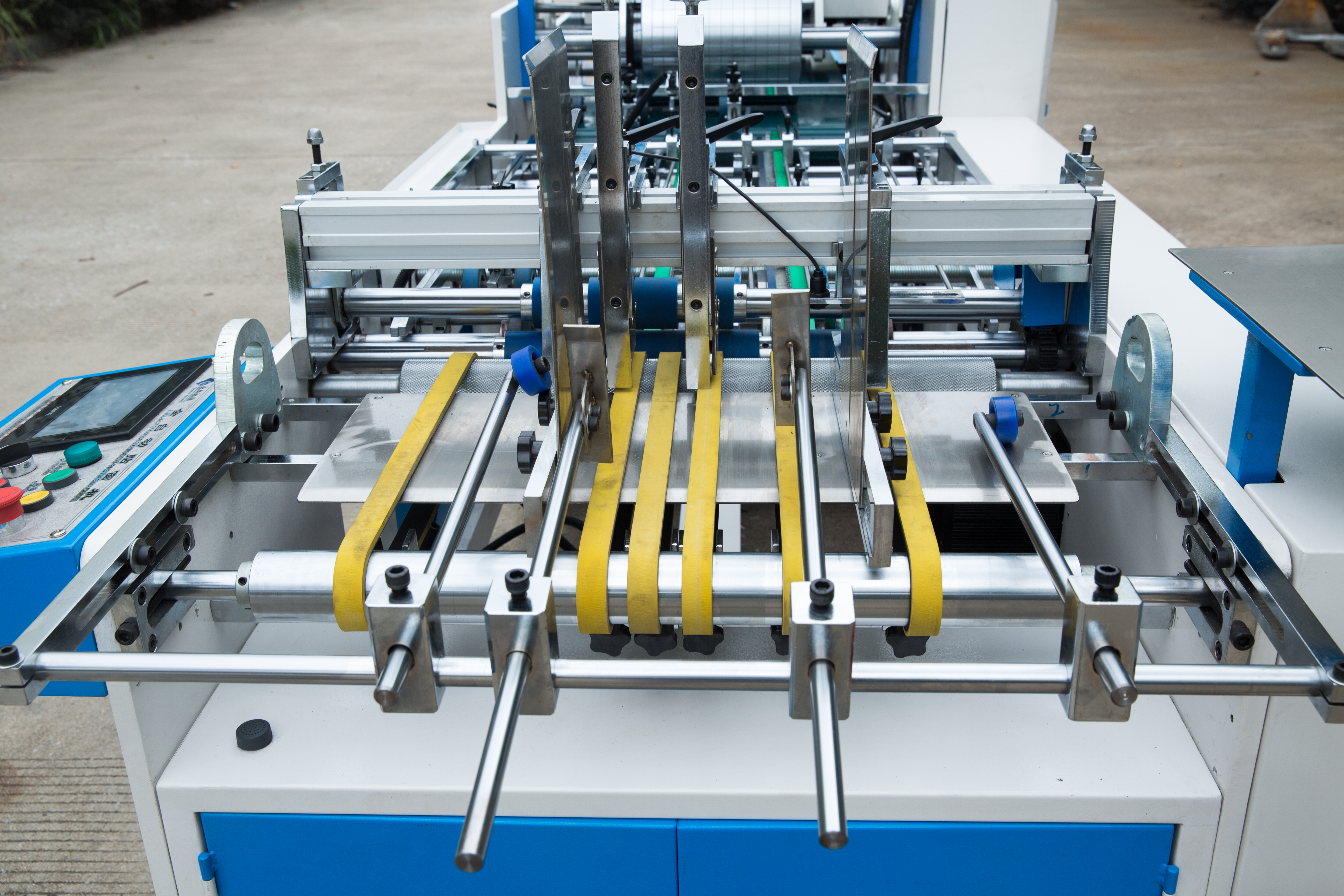 YH1080全自动高速贴窗机人机界面的人性化设计-安庆永华机械