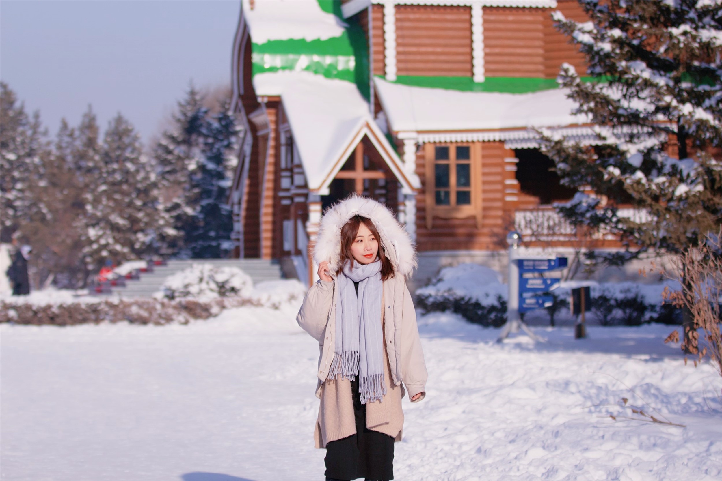 伏尔加庄园和俄罗斯风情小镇,伏尔加庄园浪漫的俄式冬季