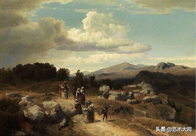 芬兰大师古典风景油画作品欣赏,顶级的欧洲午后阳光风景油画
