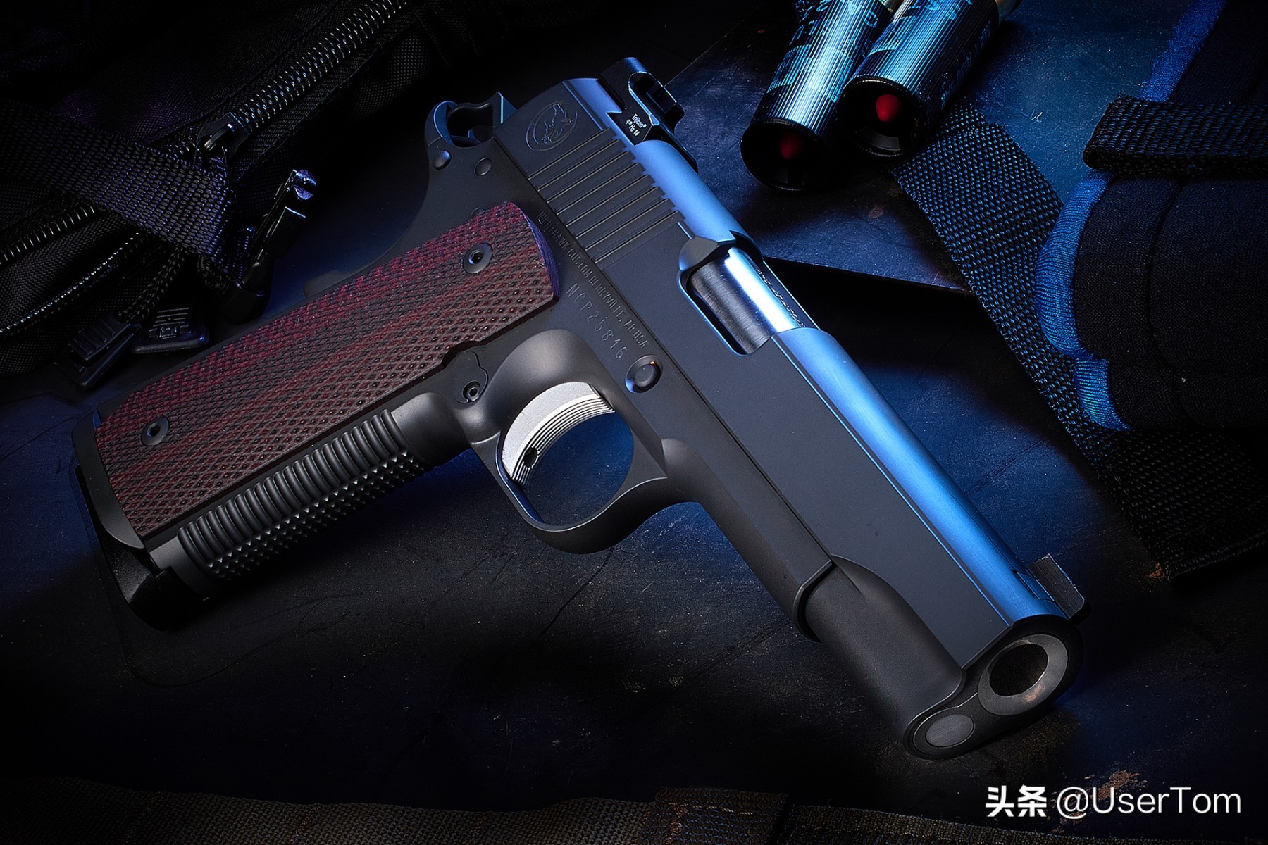 德国夜鹰左轮手枪图片,夜鹰雌鹰1911手枪