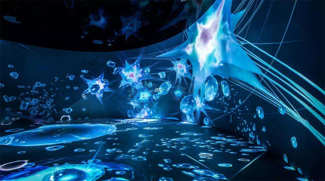 中国商场互动投影,体感互动投影在展馆中有哪些优势