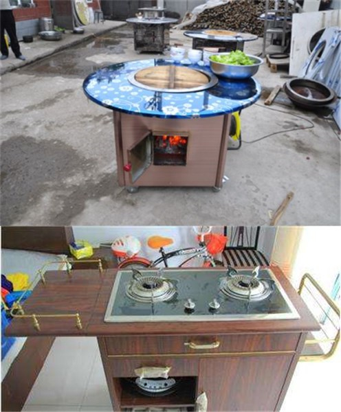 农村厨房砖砌灶台全过程,农村用砖做的新式灶台