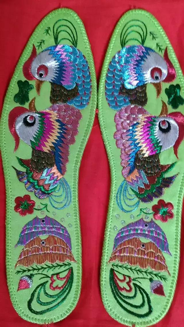 指尖飞舞鞋垫,100款惊艳手工鞋垫