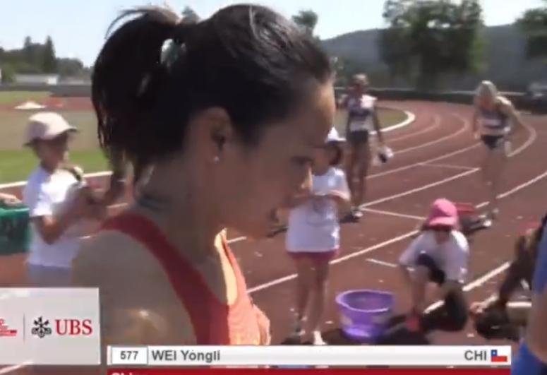 谢震业韦永丽第二棒,谢震业韦永丽百米夺冠