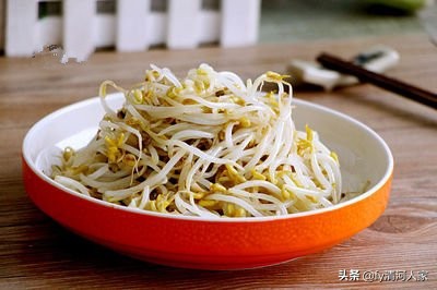 美味的豆芽生长过程,豆芽炒鸡肉的美味做法