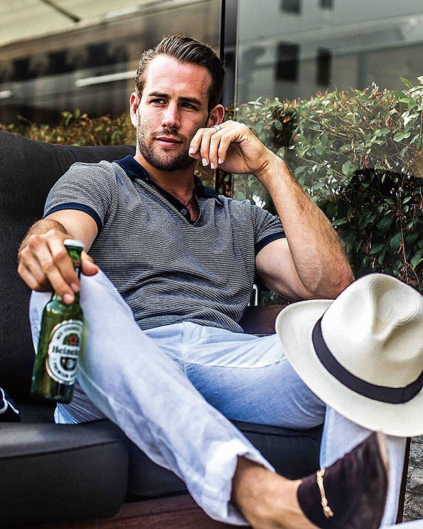 跟帅气的小哥哥学穿搭之行走的春色：八大元素打造精致型男