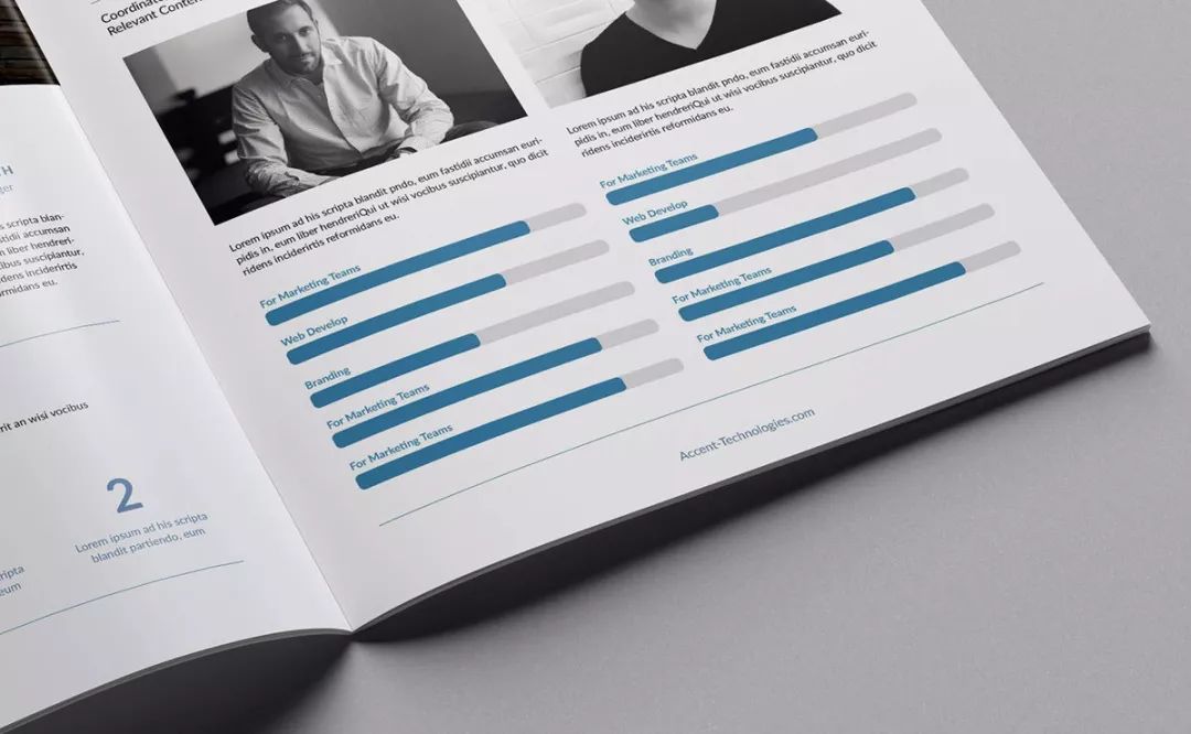 简约大气的企业宣传册／画册设计精选