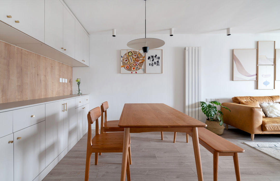 这对夫妻有远见!拉平吊顶简化造型,全屋简约风格,完工太舒服了