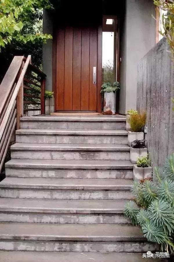 水泥砖的庭院太惊艳了,庭院小型水泥砖