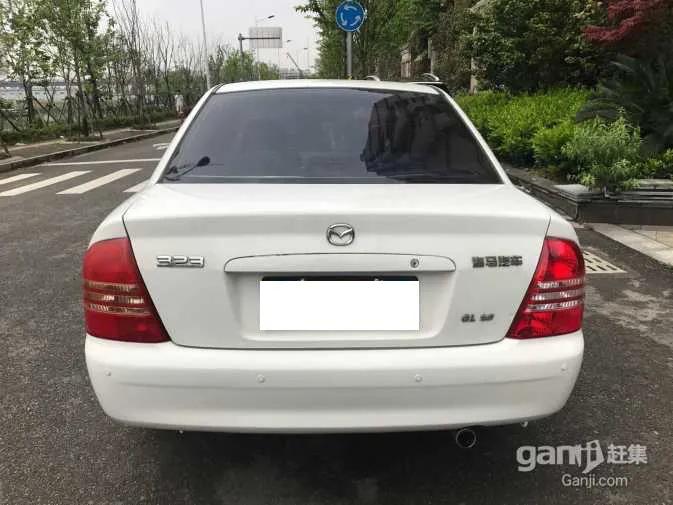 爆改最老款马自达323,情怀老车海南马自达