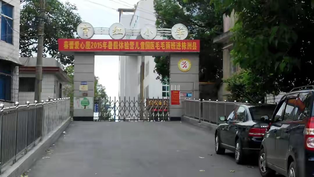 株洲市渌口育红小学地图,渌口镇育红小学全校图片