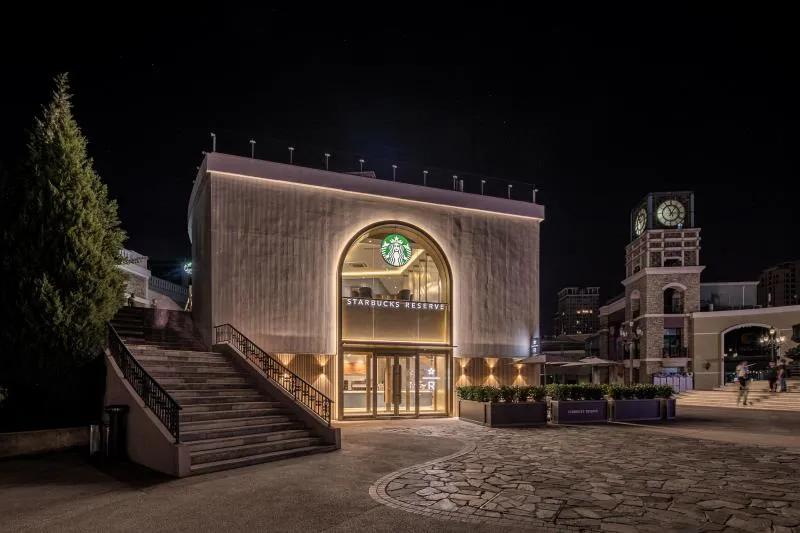 旅行中的星巴克,旅游路上的星巴克