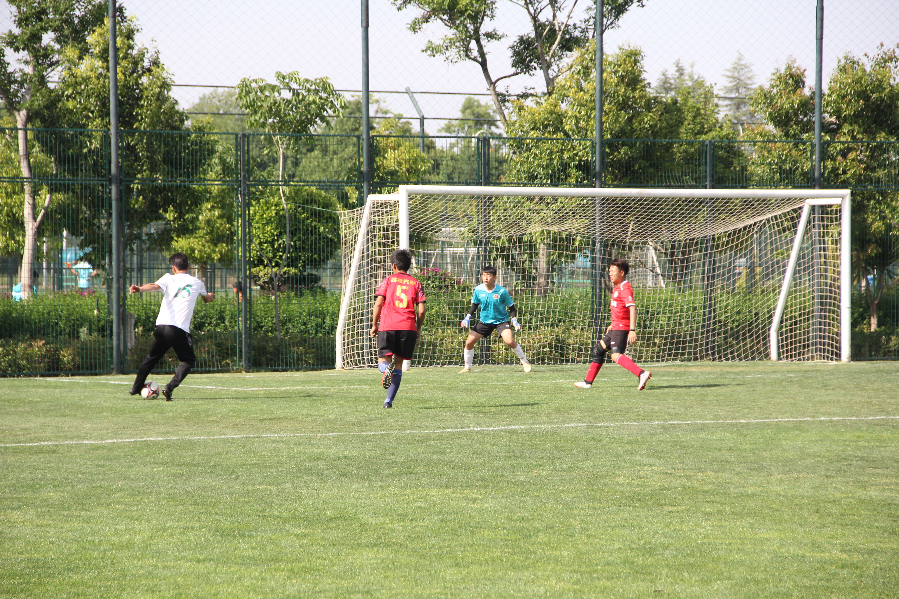 志航杯快乐周末足球赛：乐动五战全胜鑫宏鹰老当益壮