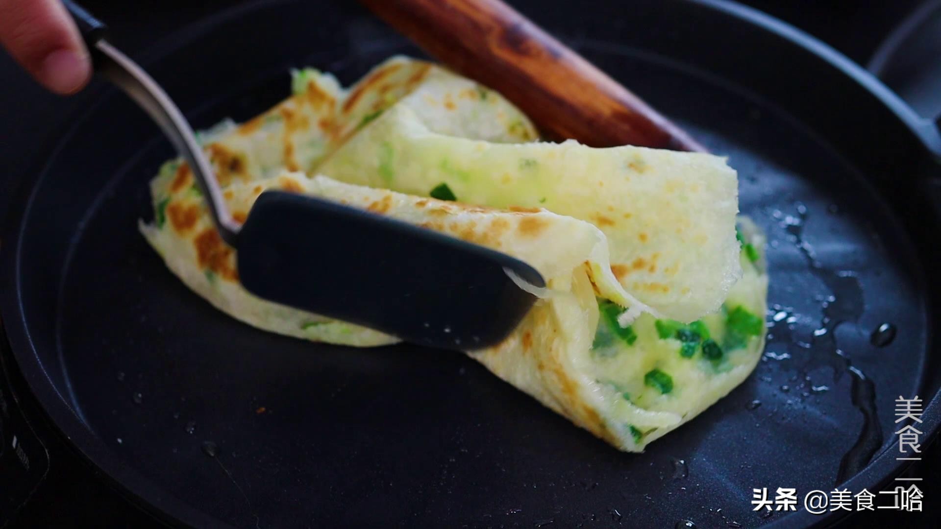 保姆级糖饼教程,家庭烙饼凉了也不硬的那种教程