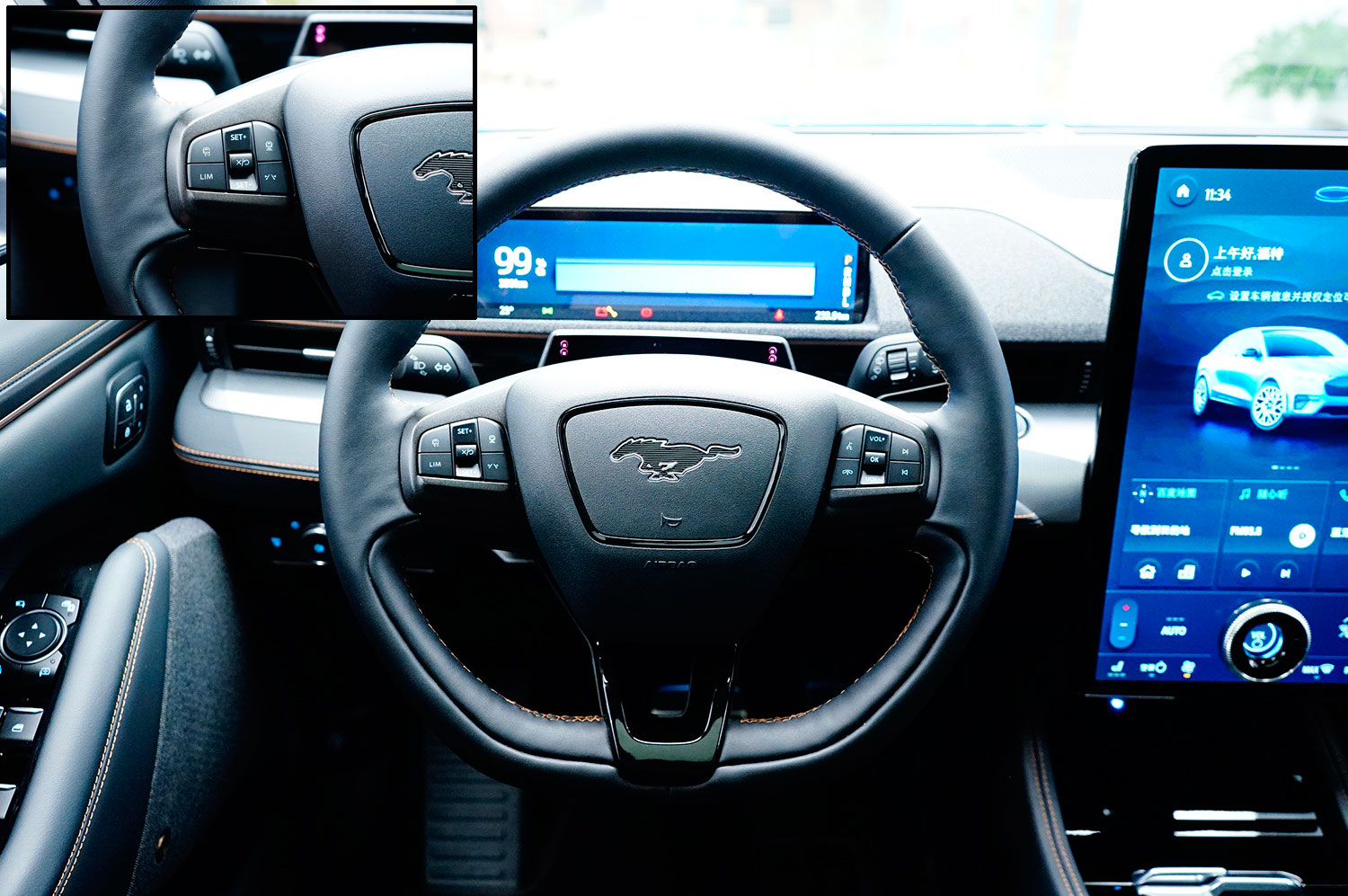 长安福特mustangmach-e,mustangmache内饰