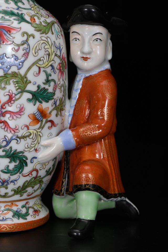 清代官窑珐琅彩将军罐,清代官窑珐琅彩鉴定方法