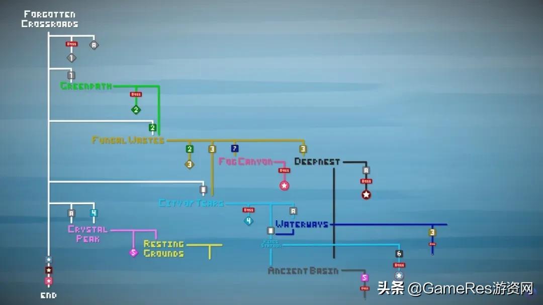 万字长文系列讲解,空洞骑士深渊探索攻略