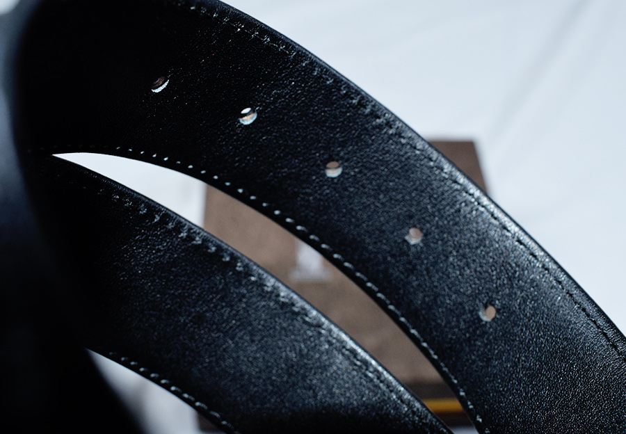 「验货」V.V.Brown鳄鱼皮皮带