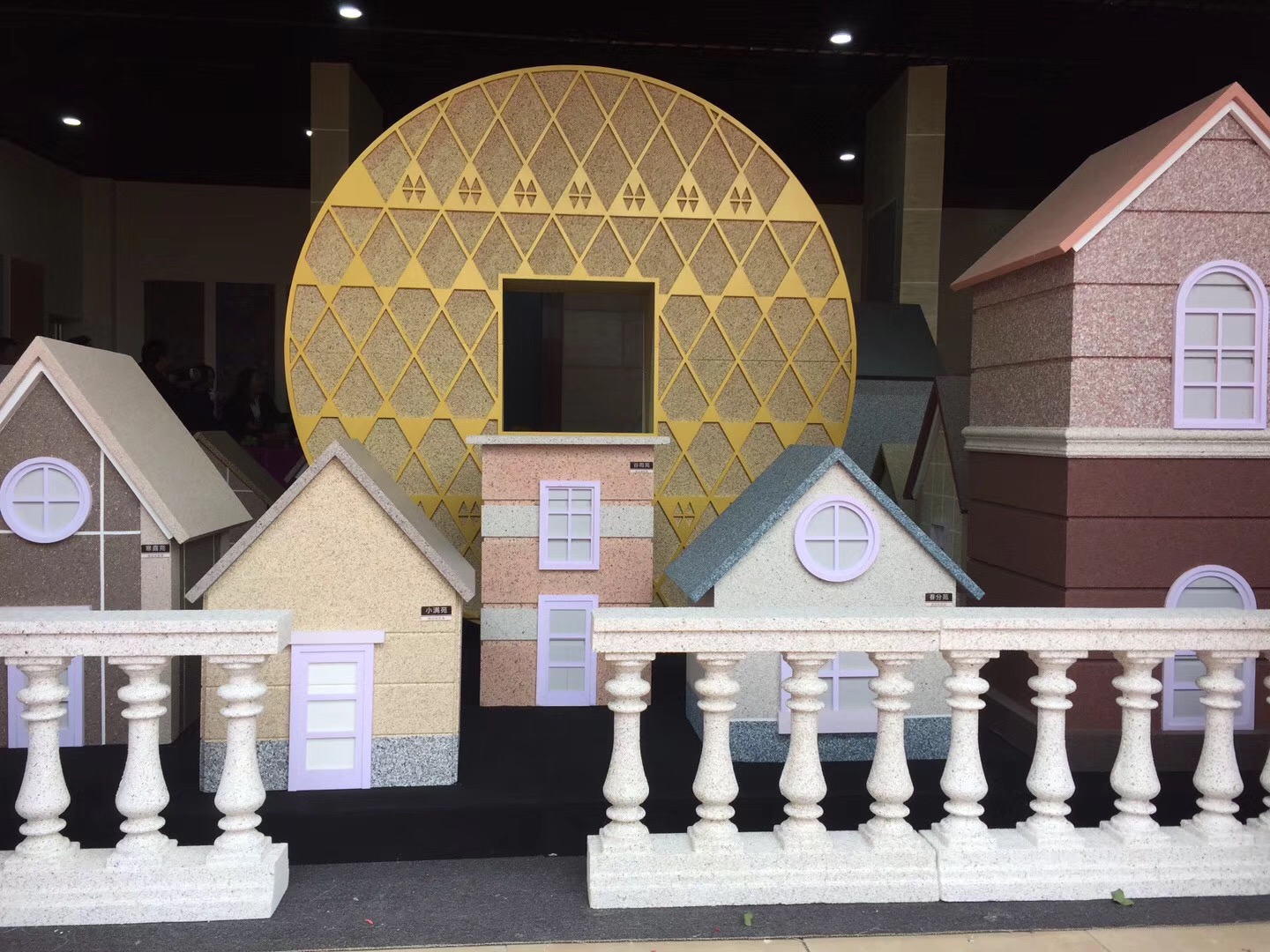 润立仿石漆是几线产品,沙盘式仿石漆图片