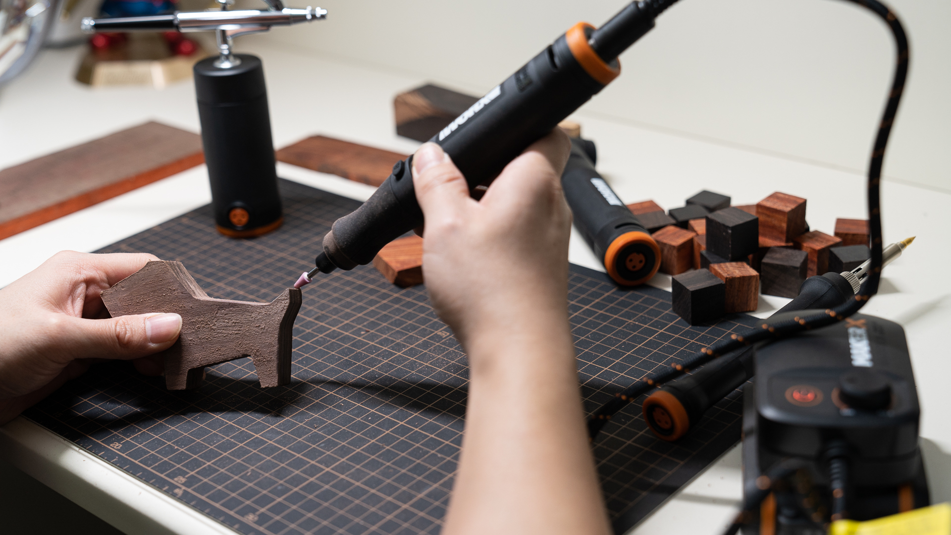 威克士makerx角磨机,选对工具事半功倍