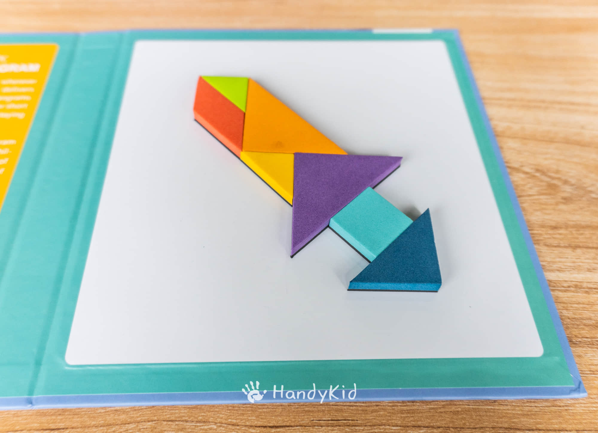 如何教孩子学习七巧板,学龄前儿童学七巧板