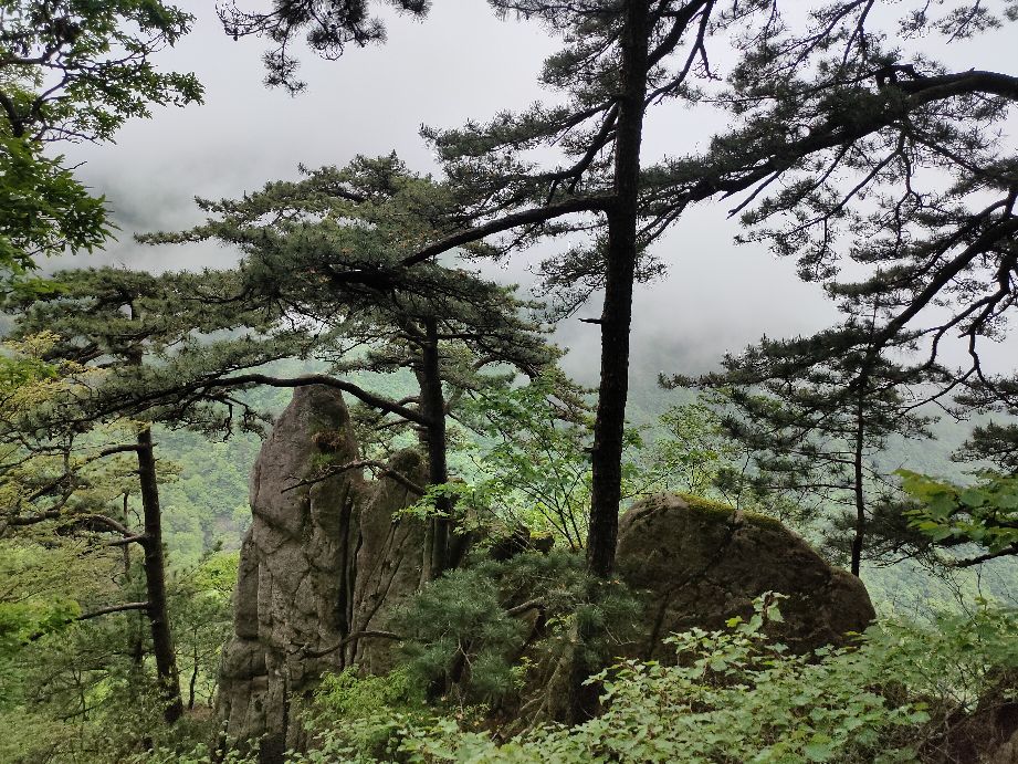金寨县天堂寨风景区白马大峡谷,金寨县天堂寨风景区雪景
