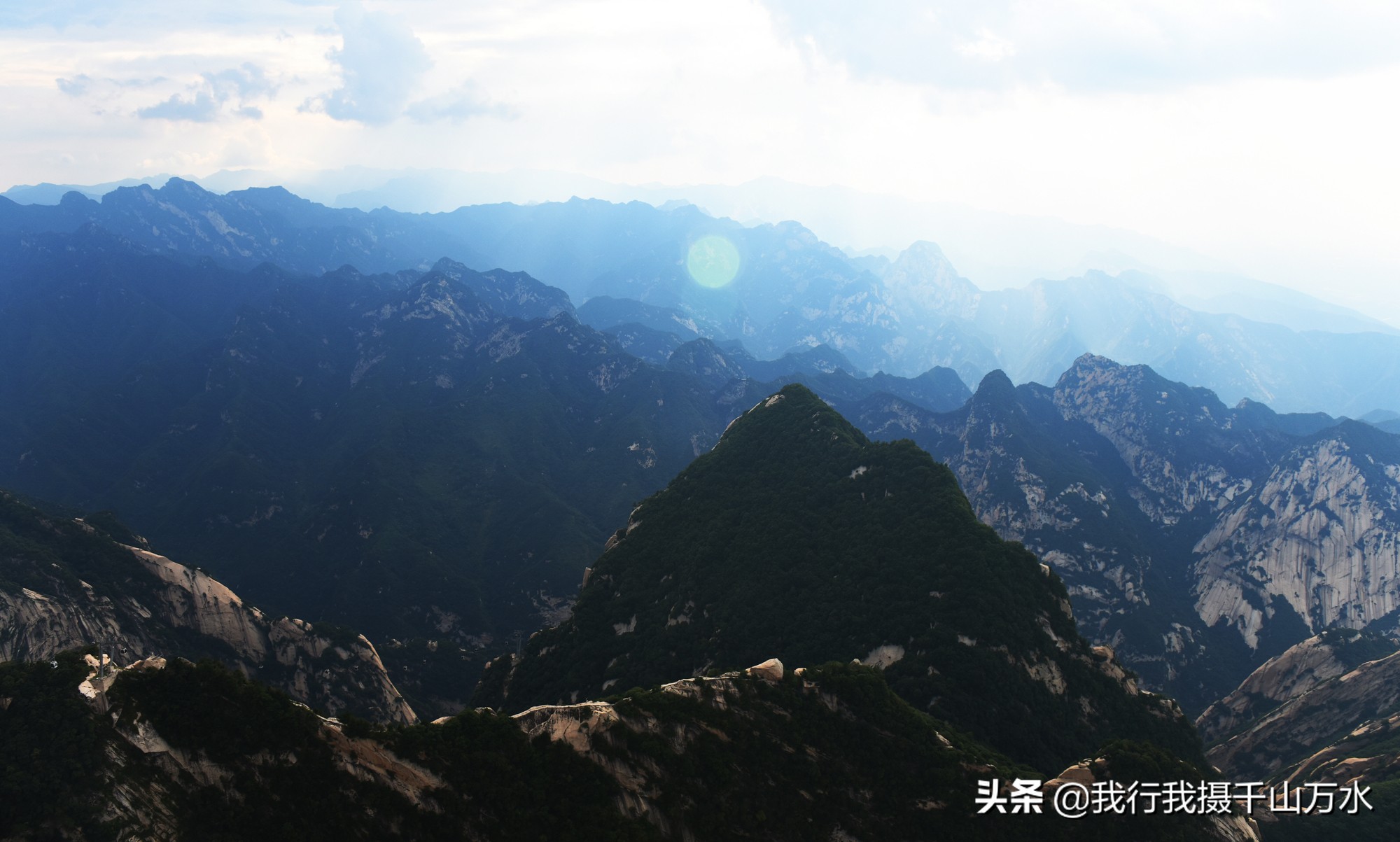一日行尽情游览拍摄华山—北峰西峰之图文攻略