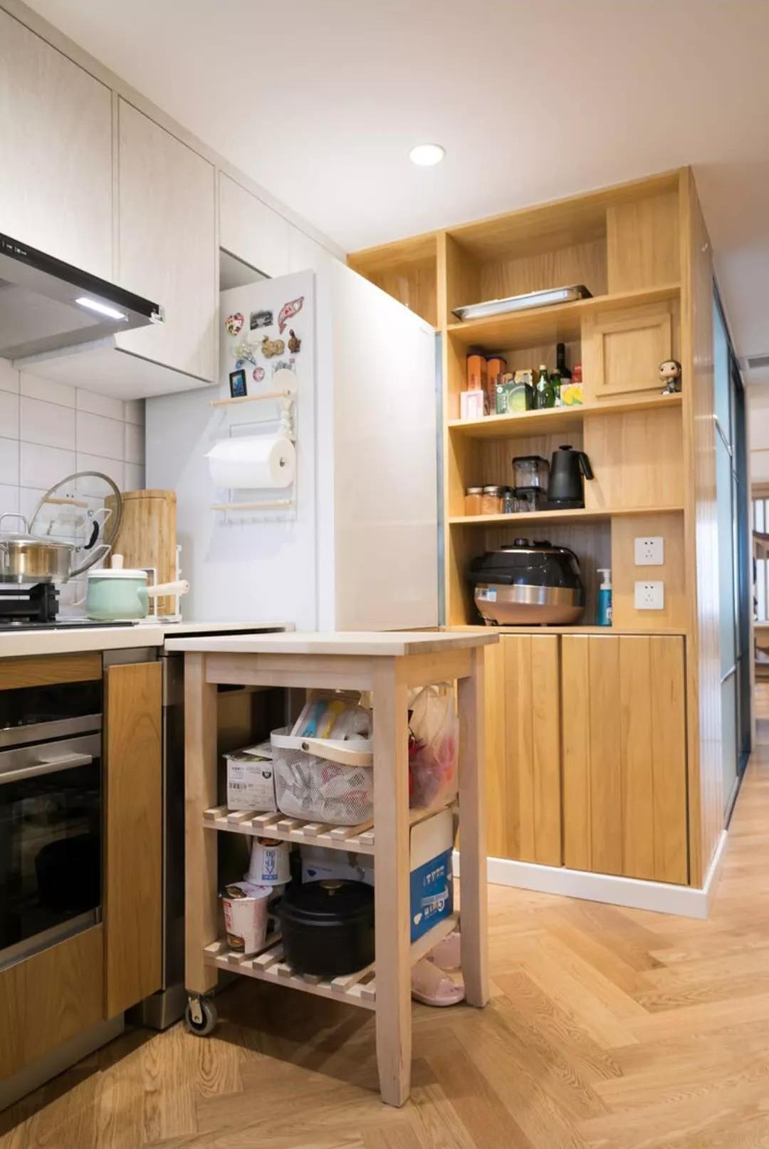 小夫妻65㎡小家，4分离卫生间，收纳竟有276个行李箱大