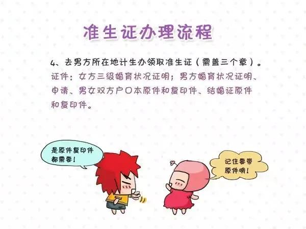 准生证办理流程解密