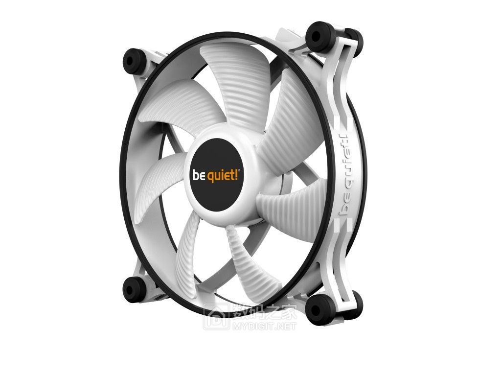 德国必酷推出白色版SHADOWWINGS2超静音风扇